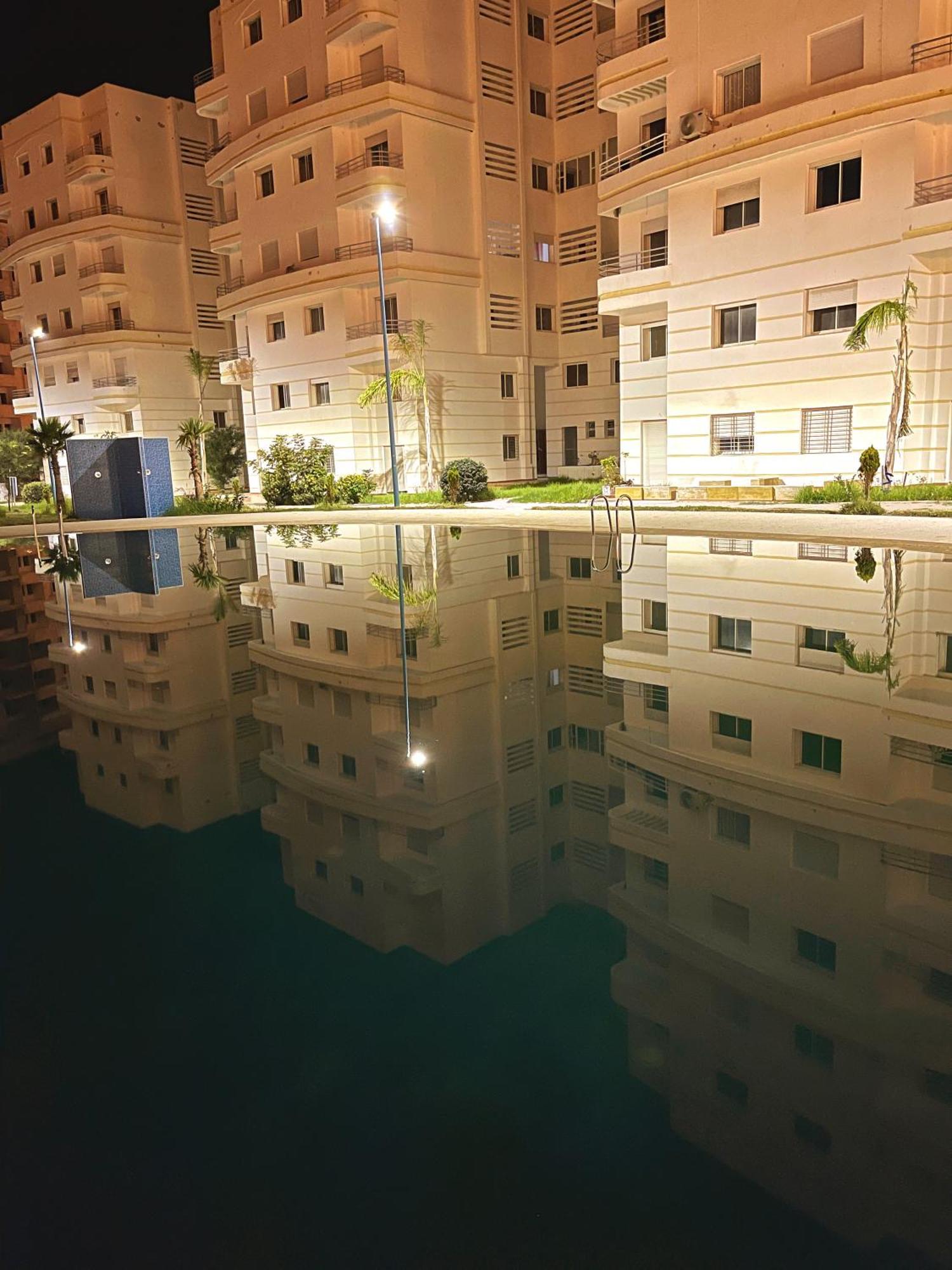 Elegant Appartement Avec Un Acces Piscine Jardin Parking Sous-Sol Et Wifi Haut Debit Fibre Optique Tanger Extérieur photo